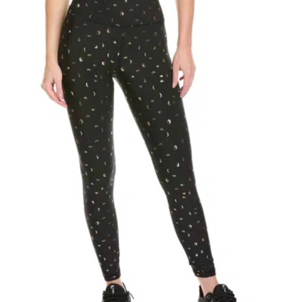 Spiritual Gangster Black Starry Night Leggings